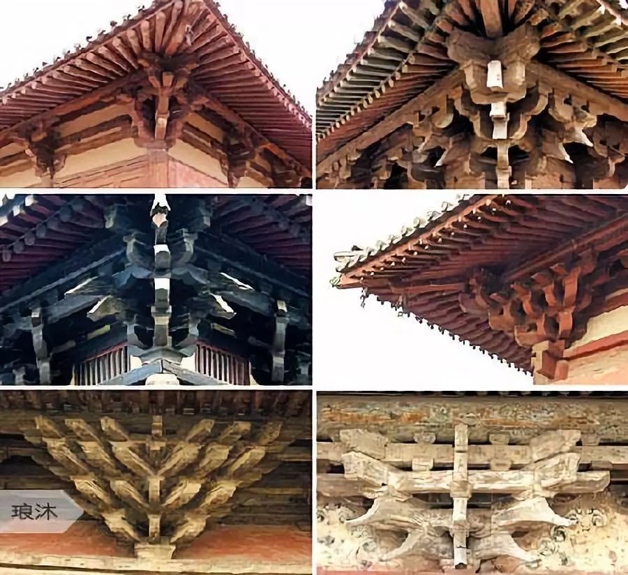 设计丨中国古建之美:门、门墩、门环、门钉、斗拱、飞檐、屋顶、马头墙