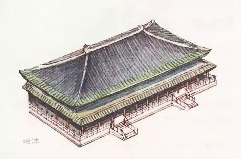 设计丨中国古建之美:门、门墩、门环、门钉、斗拱、飞檐、屋顶、马头墙